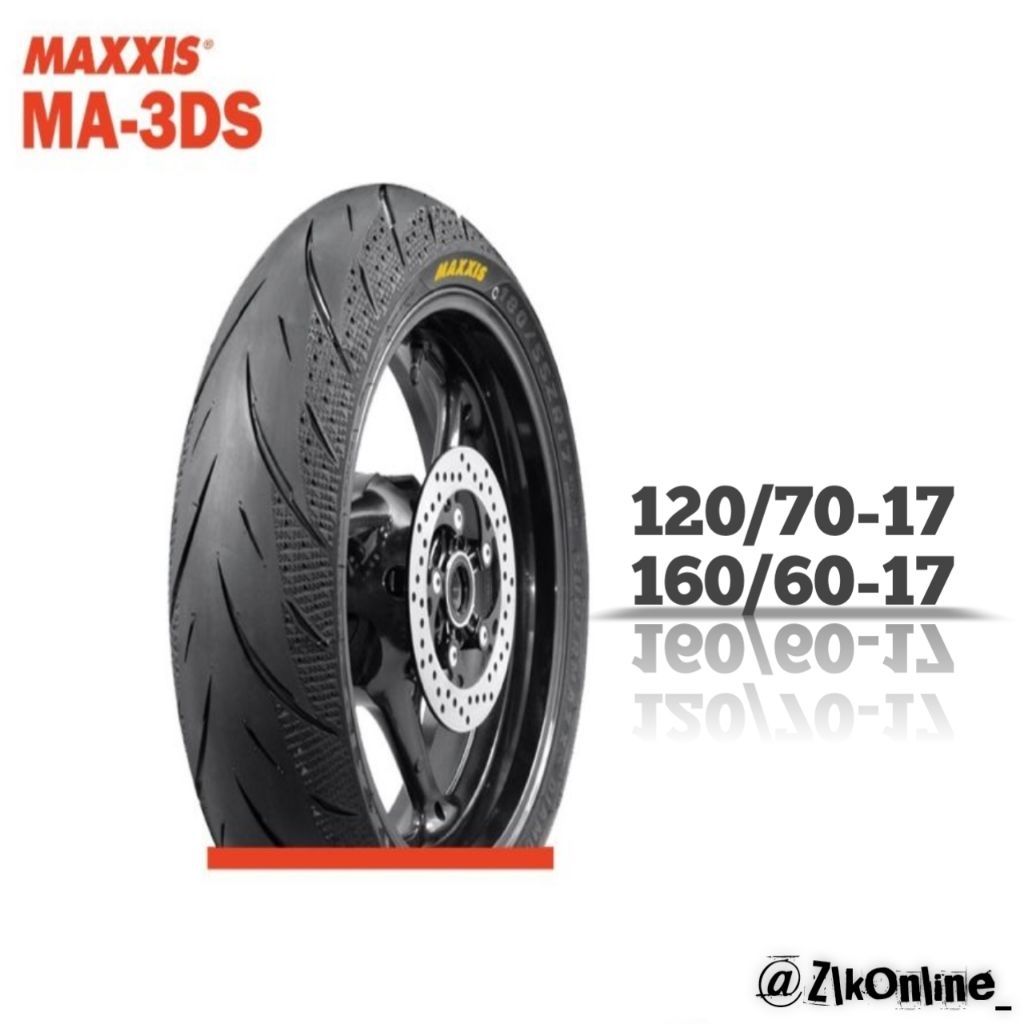 PROMO BAN MAXXIS MA 3DS 120/70-17 & 160/60-17