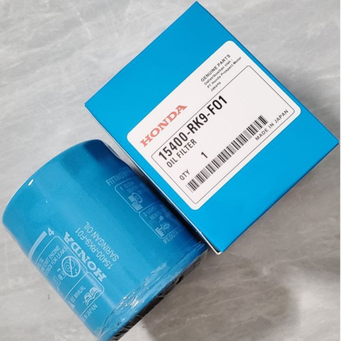 Oil Filter Mobil Filter Oli Mesin Honda Brio BRV City Civic CRV Freed HRV Jazz Mobilio | Bahan Berku