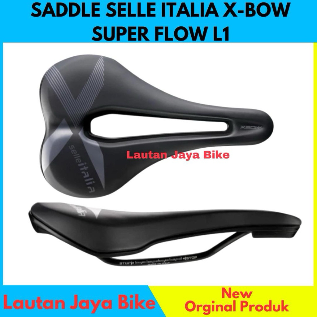 SADDLE SEPEDA SELLE ITALIA X-BOW SUPER FLOW L1
