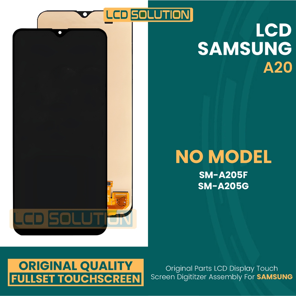 Grosir LCD Samsung A20 ( SM- 205F/DS ) - Fullset Touchscreen (ANTI PECAH)
