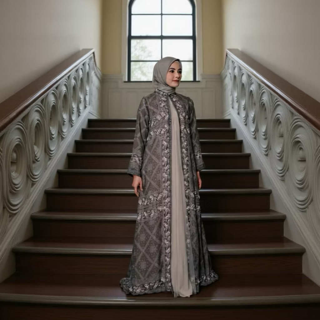 JAVINA JAWHARA DRESS OLIVE SIZE M