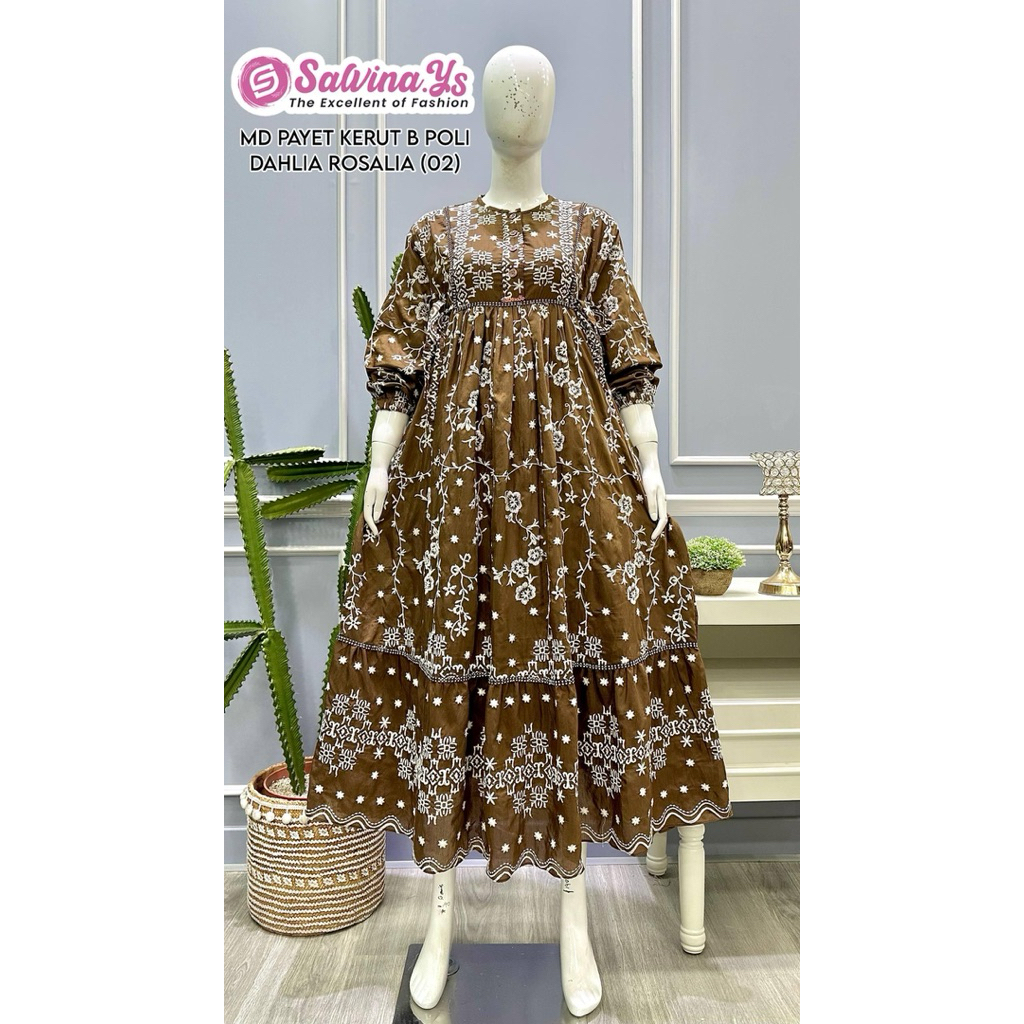 Midi SALE Salvina Ys katun bordir  indra