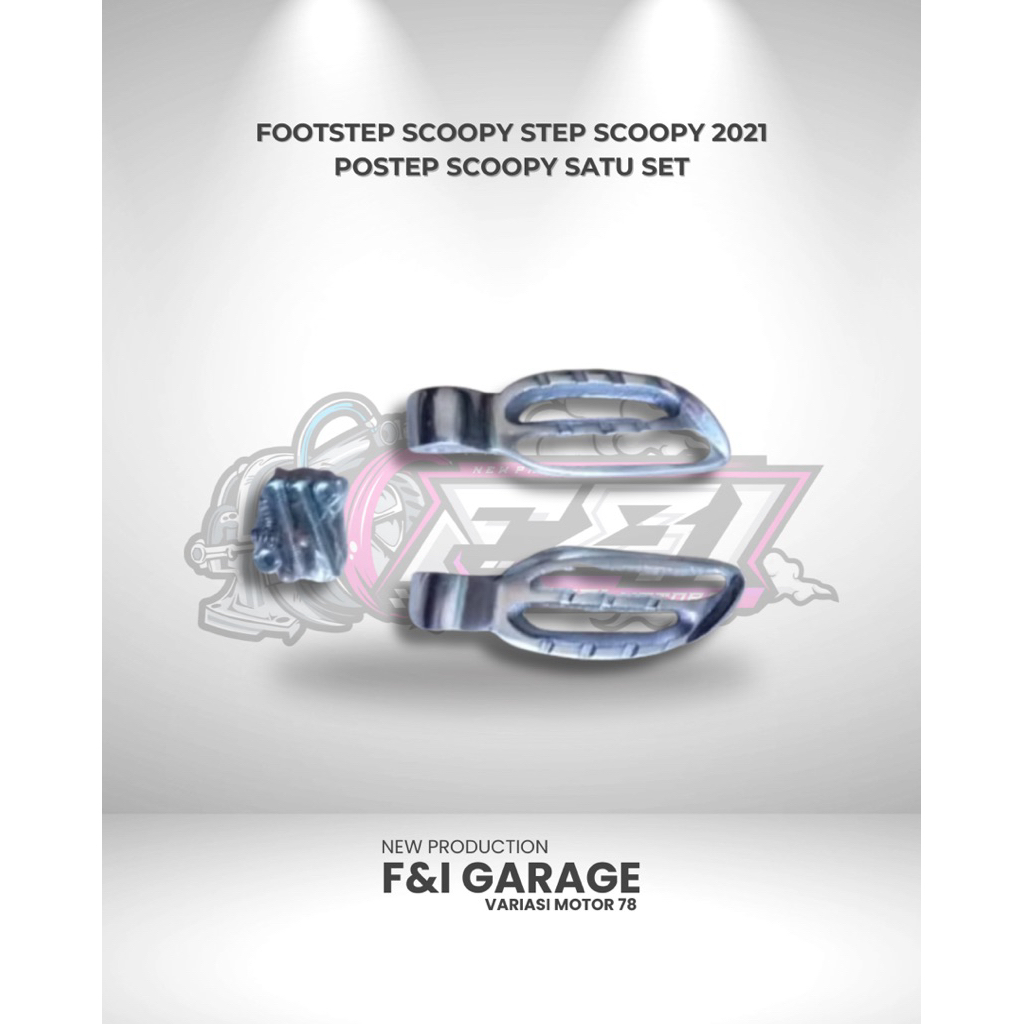 Footstep Scoopy Step Scoopy 2021 Postep Scoopy Satu Set