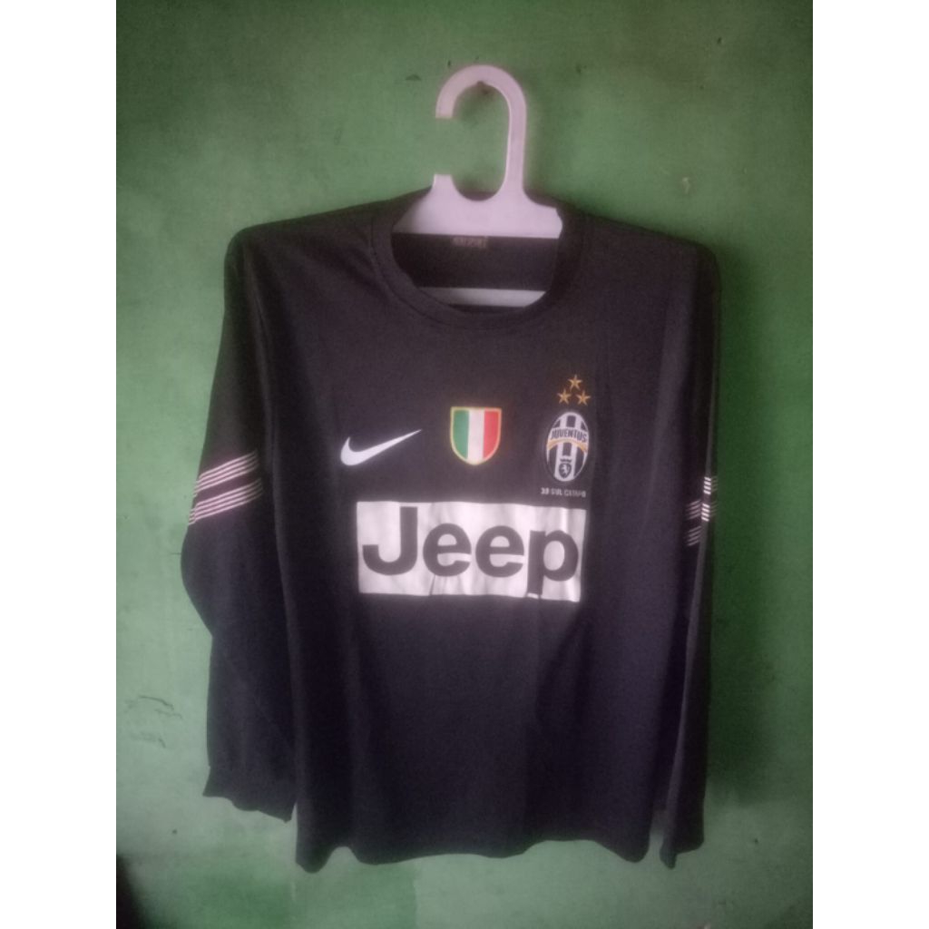 Jersey Second Lokal Juventus Hitam LS 2012/13 size S