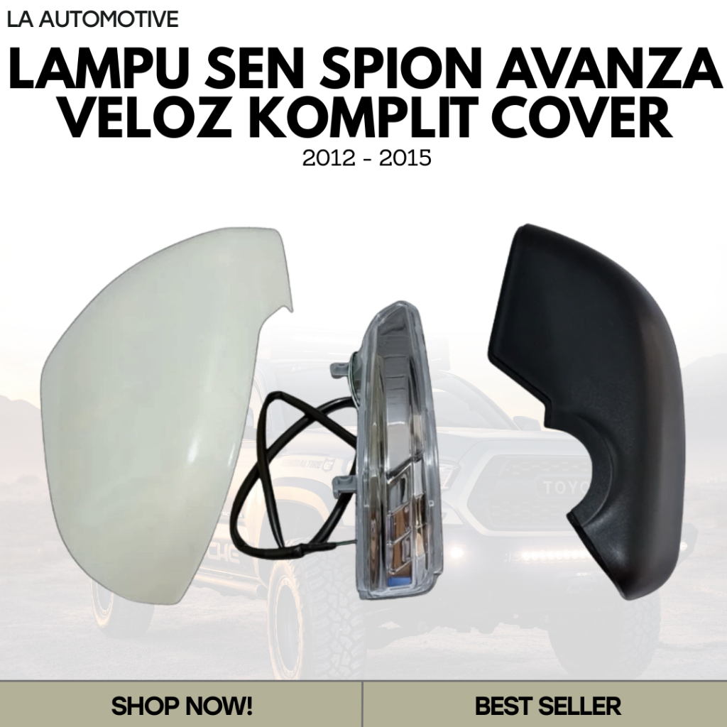 LAMPU SEN SPION AVANZA VELOZ KOMPLIT COVER 2012 - 2015