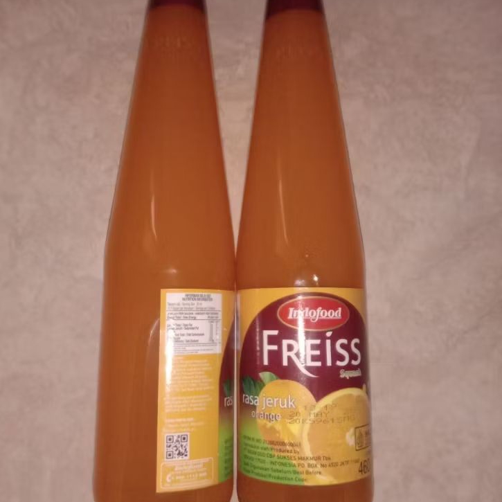 Indofood Freiss Squash Jeruk 460Ml, Indofood Freiss Squash Leci 460Ml
