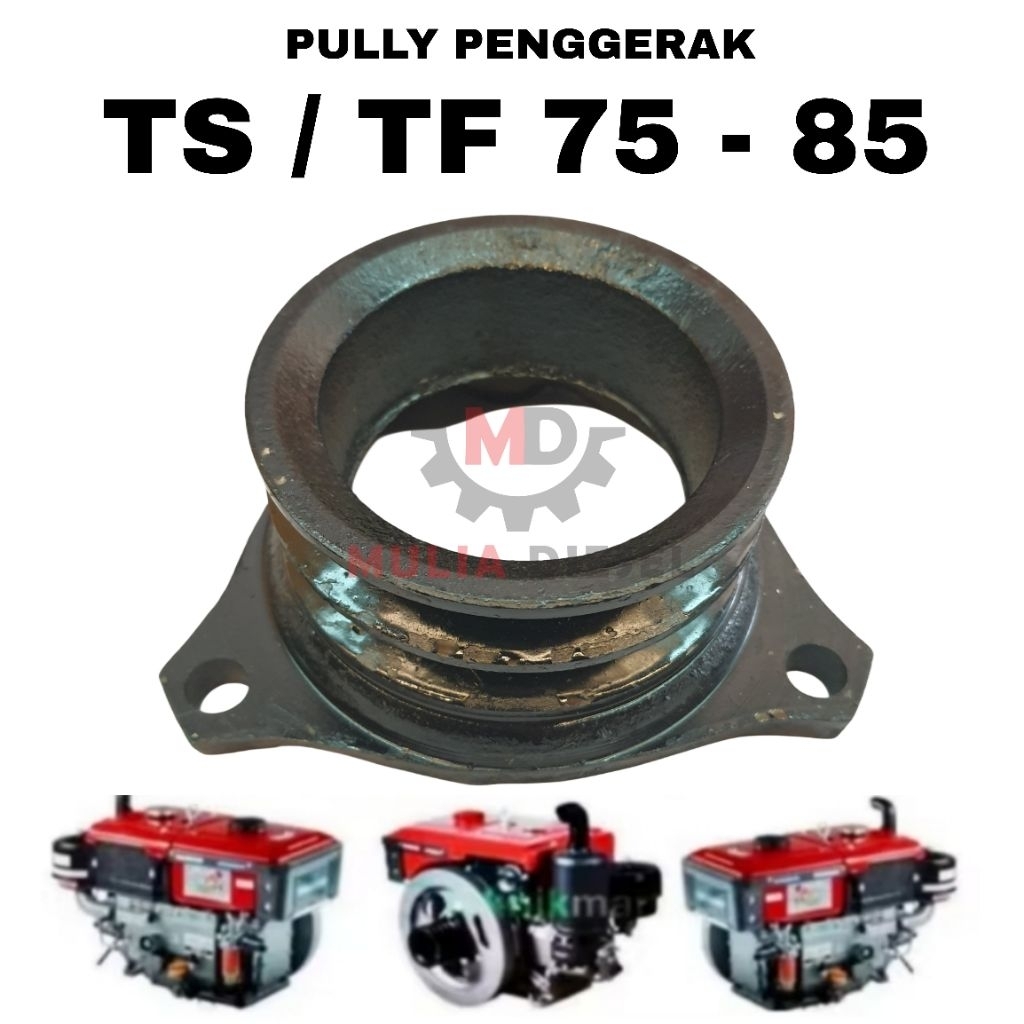 Pully Penggerak Poli Mesin Diesel Yanmar TF75 TF85 4 INCI TF 85