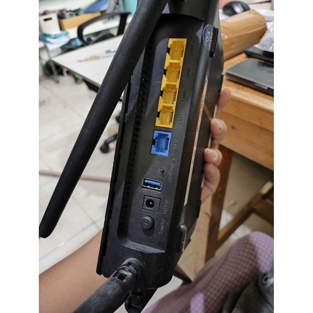 router wifi 6 ax mod Asus rt56u USB 3.0 quadcore