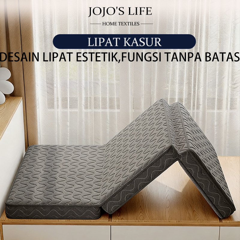 Kasur Busa Lipat, Kasur Latex , Bisa Dilipat Tidur di Lantai Matras Lantai