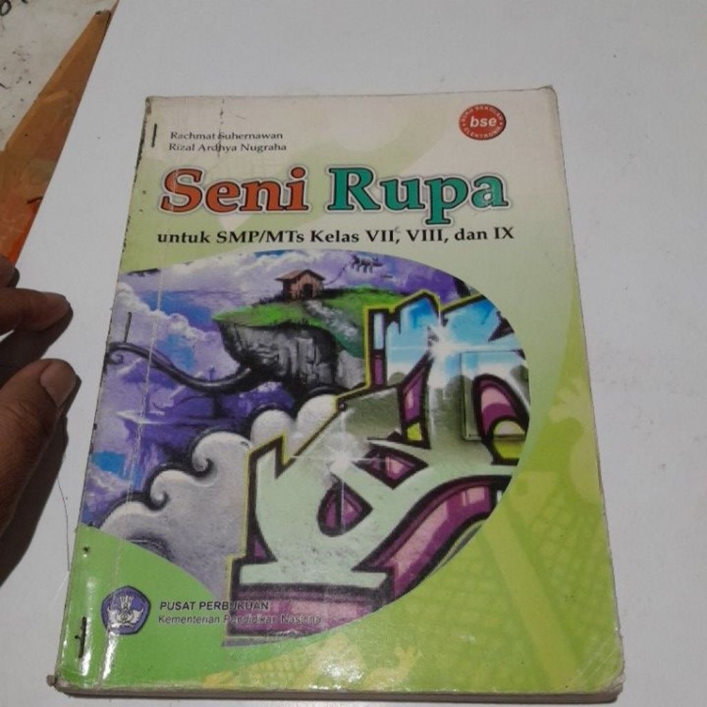 BUKU SENI RUPA UNTUK SMP KELAS VII,VIII,IX/7,8,9,BSE,BOS,KEMENDIKBUD