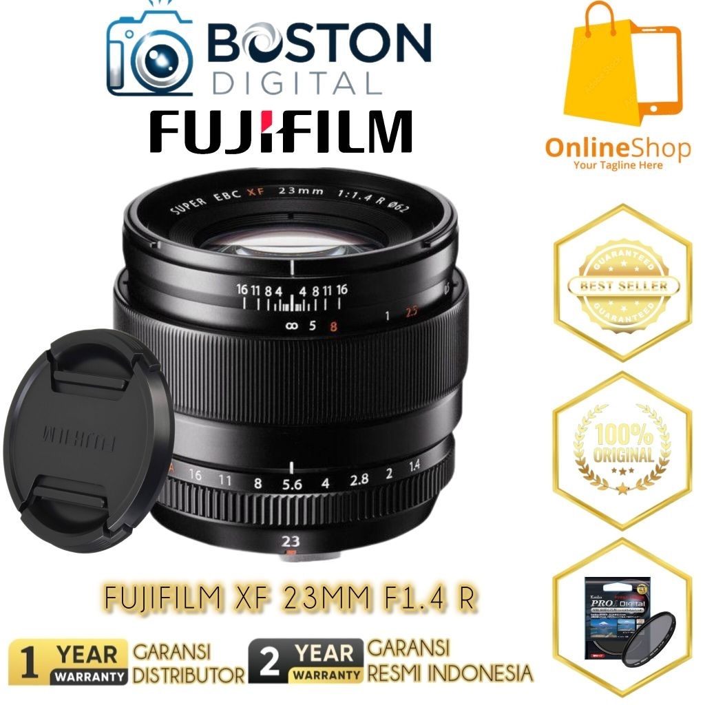 LENSA FUJIFILM XF 23MM F1.4 R / FUJIFILM XF 23MM F1.4 R