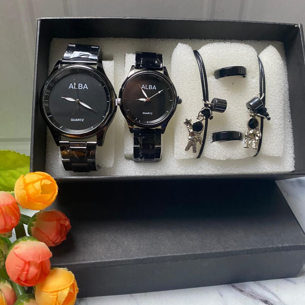 Jam tangan couple pria-wanita pasangan AP