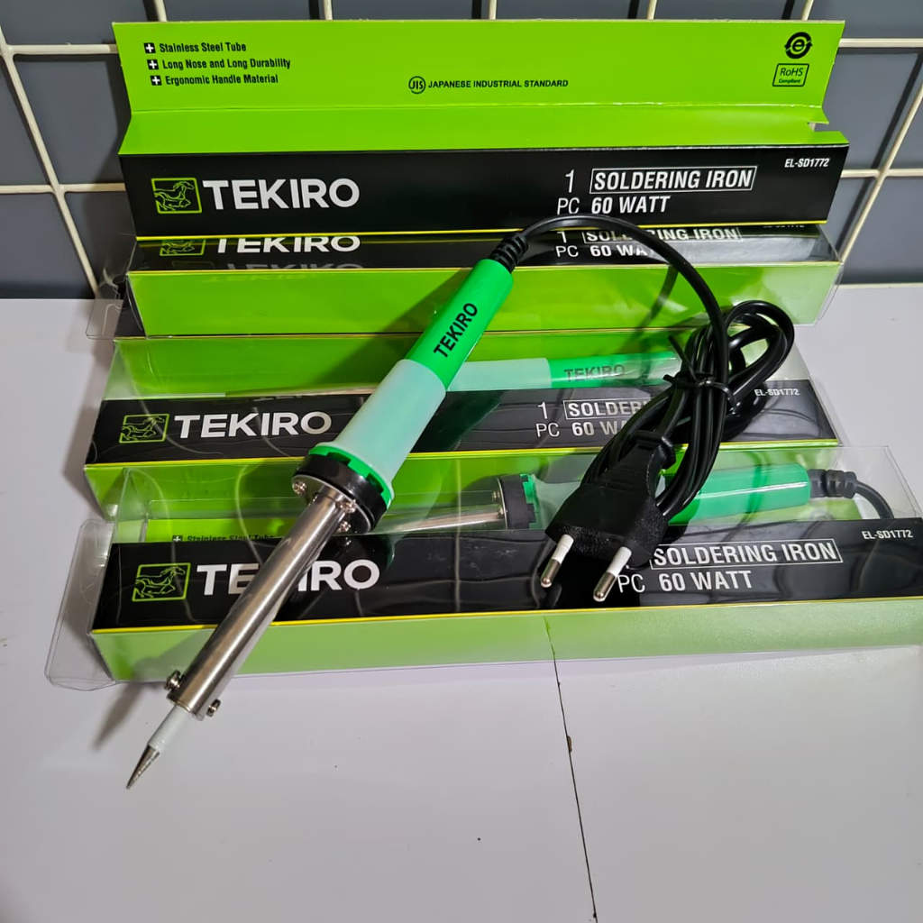 TEKIRO Solder 60Watt Alat Solder Listrik Soldering Iron Ready Solder 40Watt Original TEKIRO