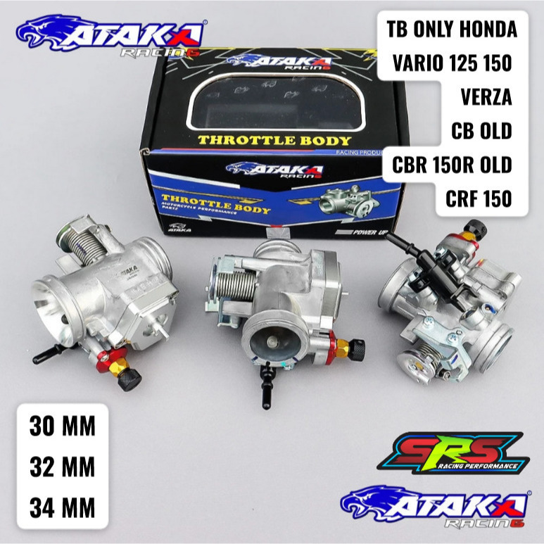 Throttle Body Tb VARIO 125 150 VERZA CB OLD CBR 150R OLD CRF 150 ORIGINAL ATAKA 30-2-34mm