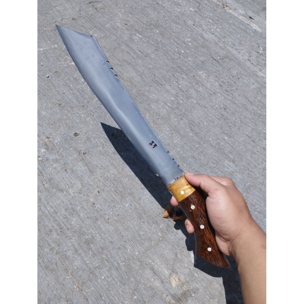pisau golok tebas berat full teng, golok kebun, golok patimura, golok bukajalur