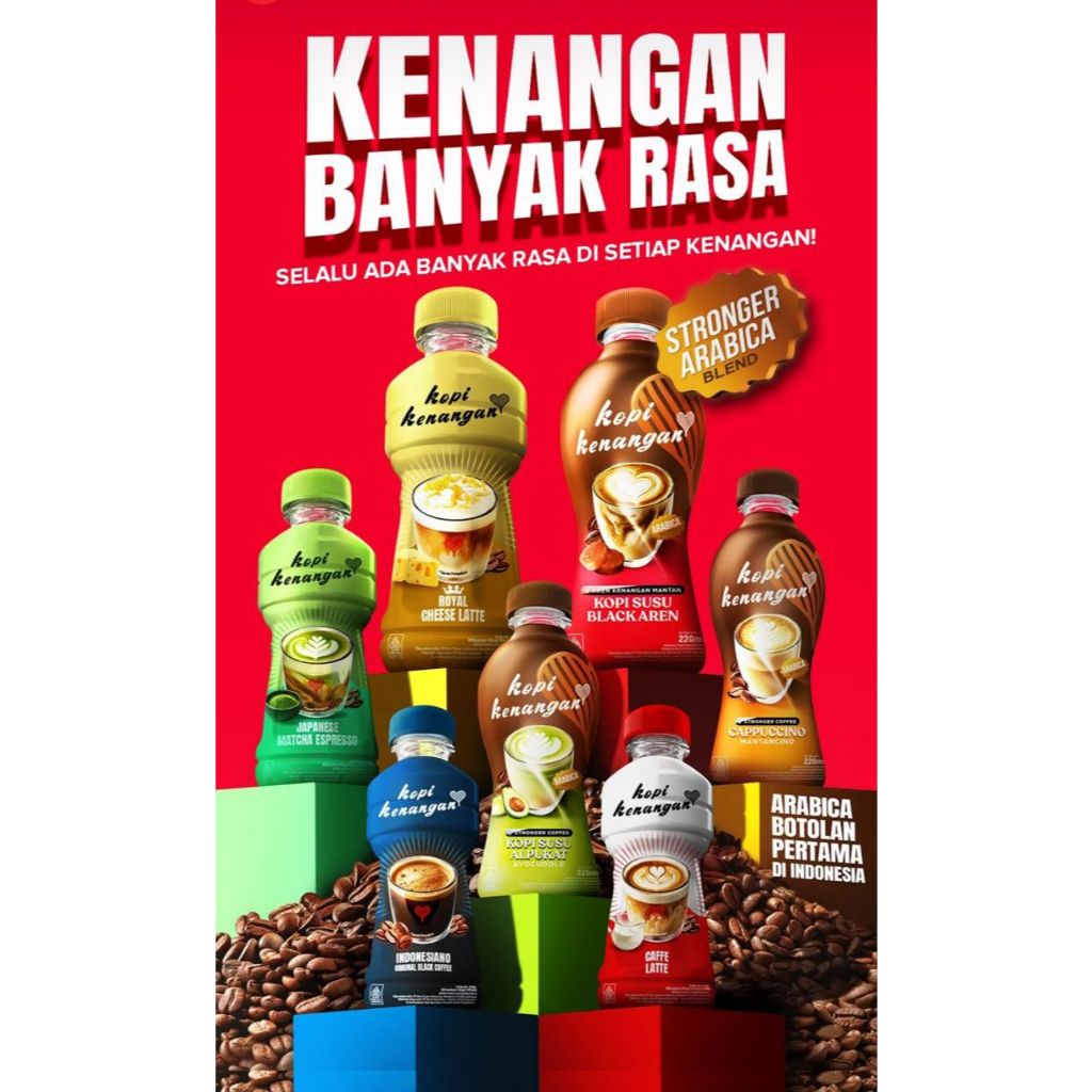 Kopi Kenangan Botol 220ML 1 Dus
