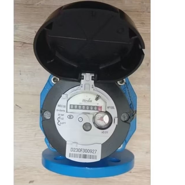 Jual Water Meter ITRON 2 Inch DN 50mm type WOLTEX WEG-50/Meteran Air ITRON 2 Inch DN 50mm PDAM