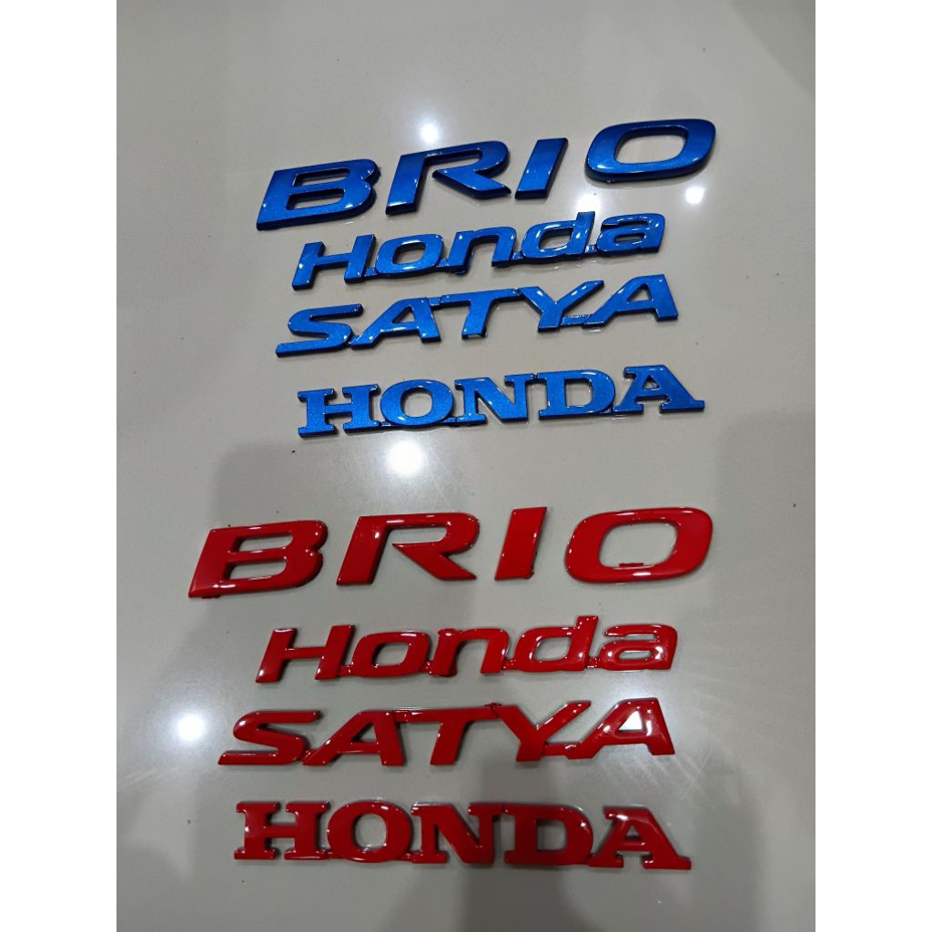 EMBLEM BRIO HONDA SATYA