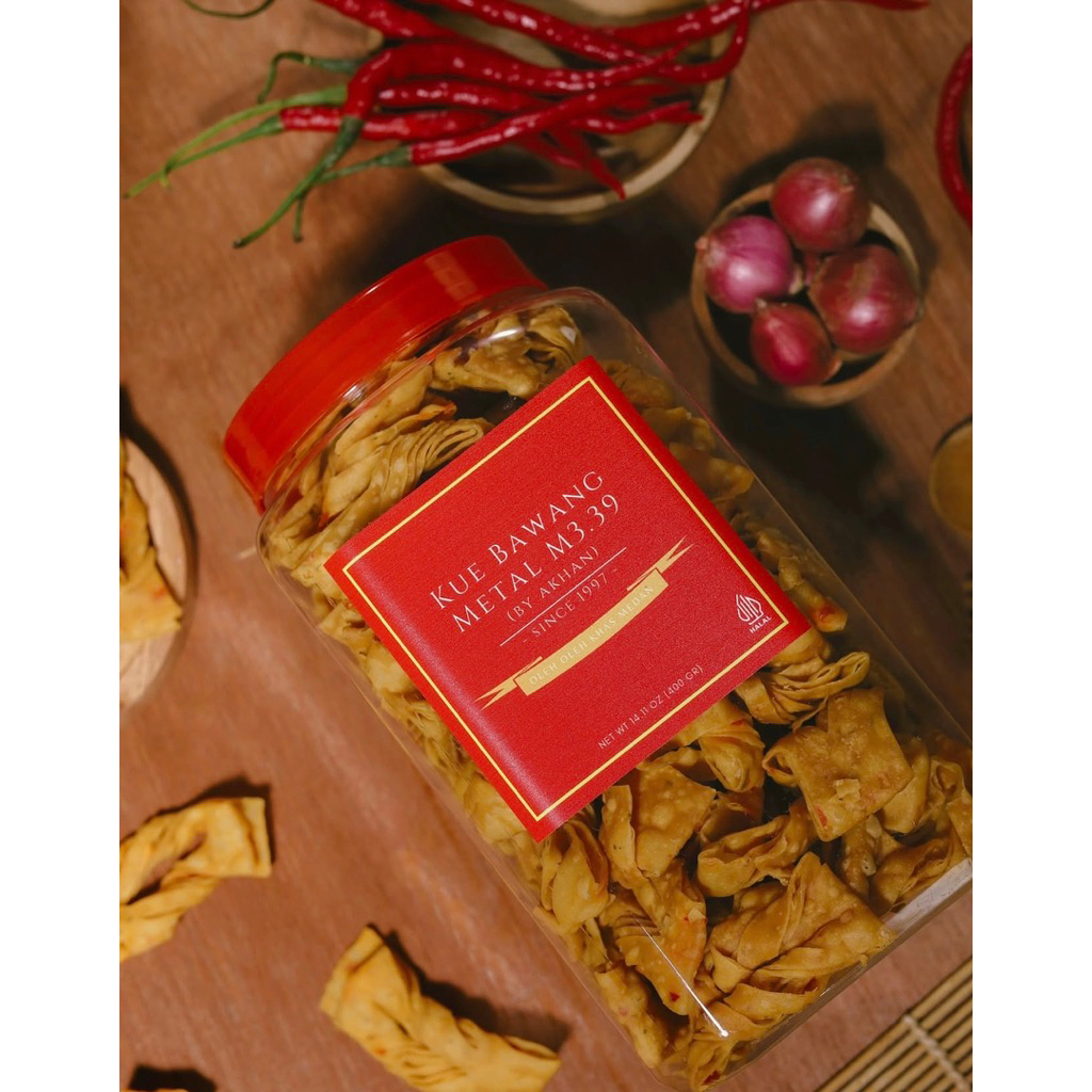 KUE BAWANG METAL AKHAN VIRAL MEDAN