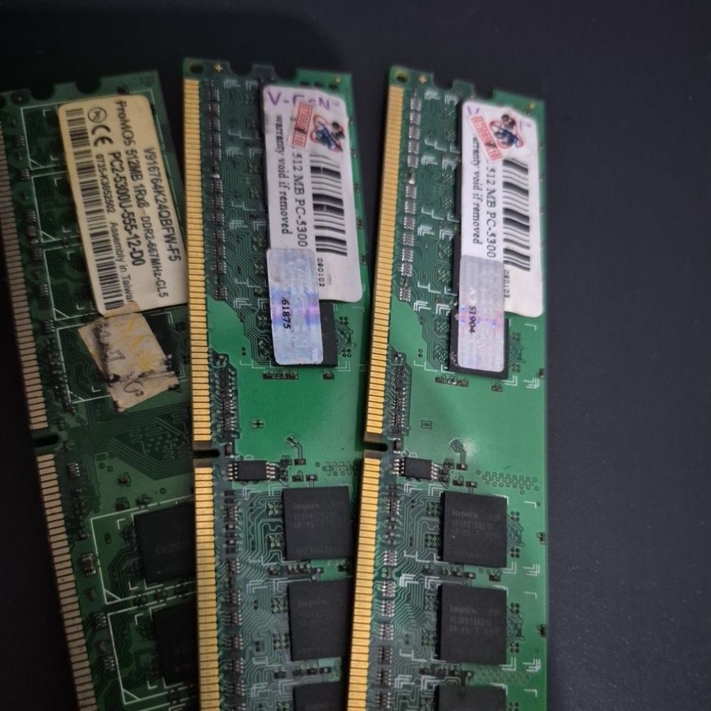 RAM DDR2 512MB PC-5300