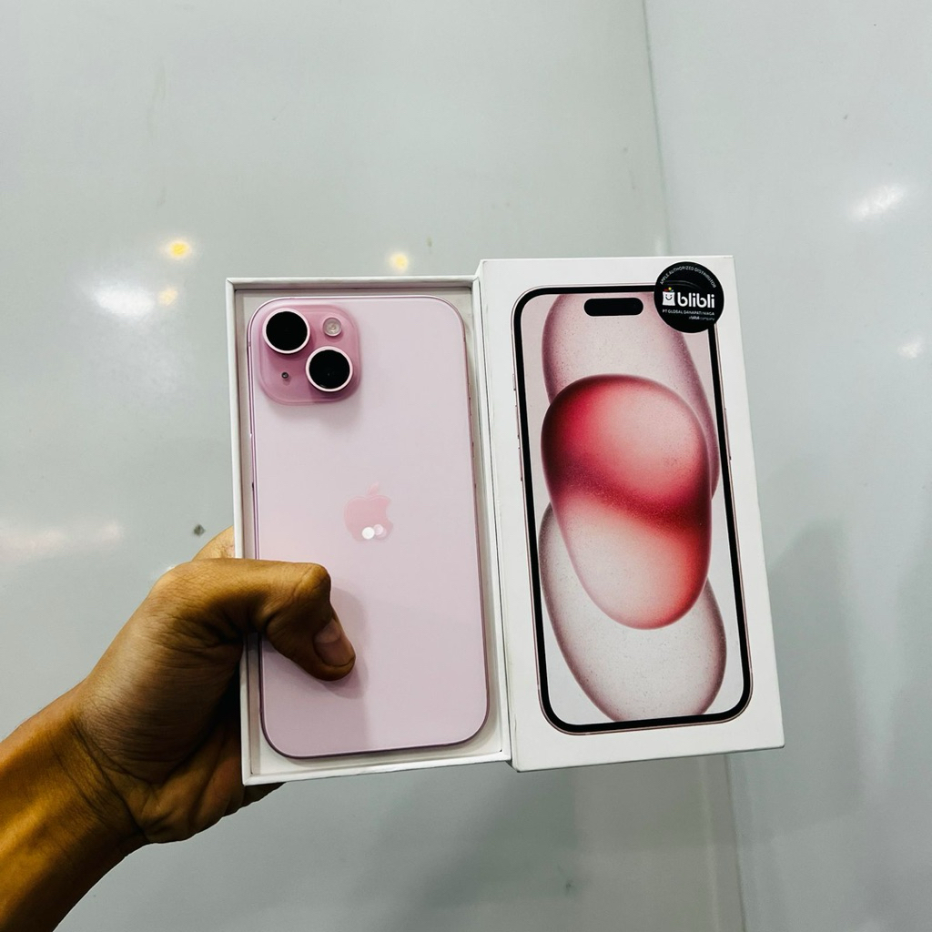 iphone 15 256gb ibox second pink