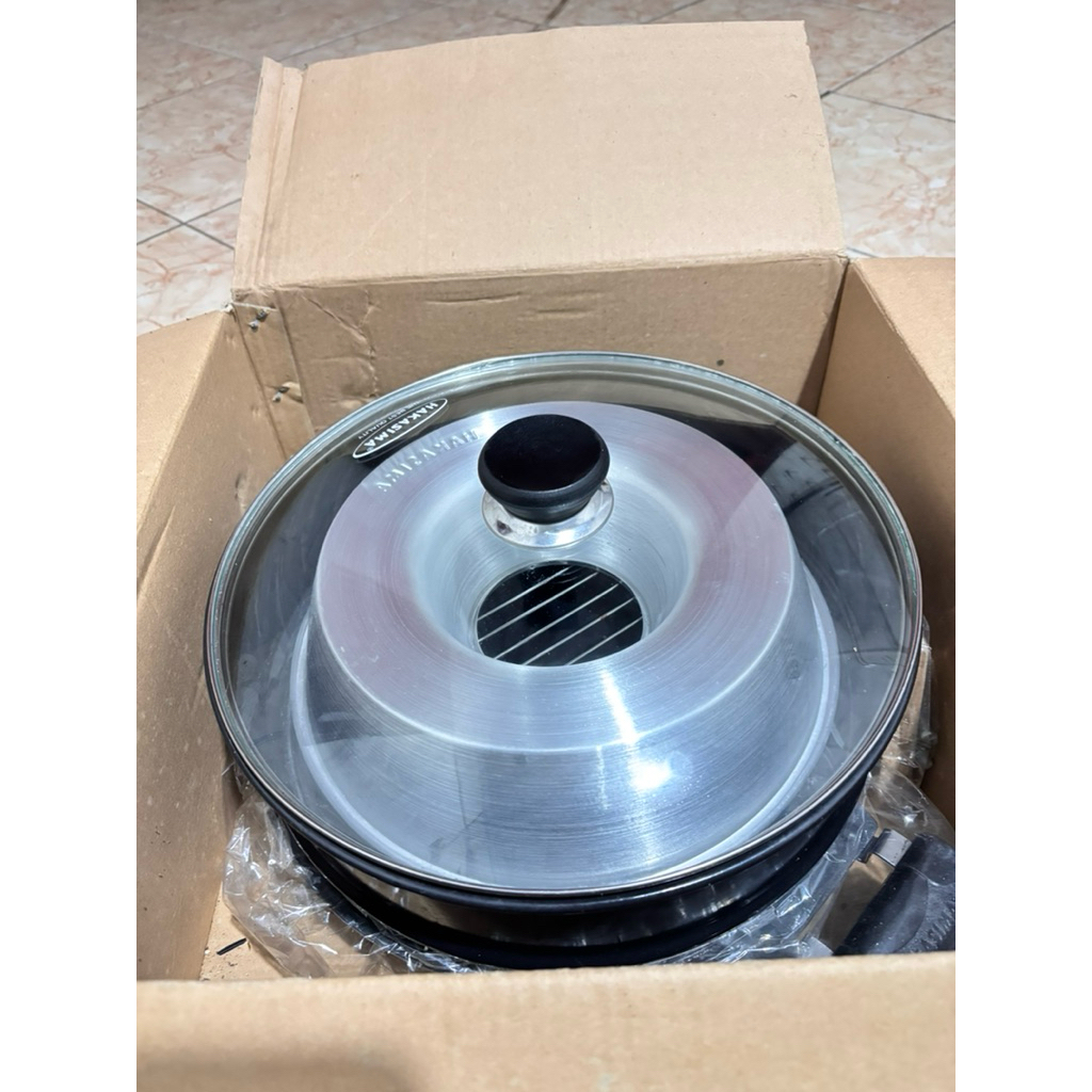 Hakasima fantastic pan original alat masak penggorengan anti lengket satu set