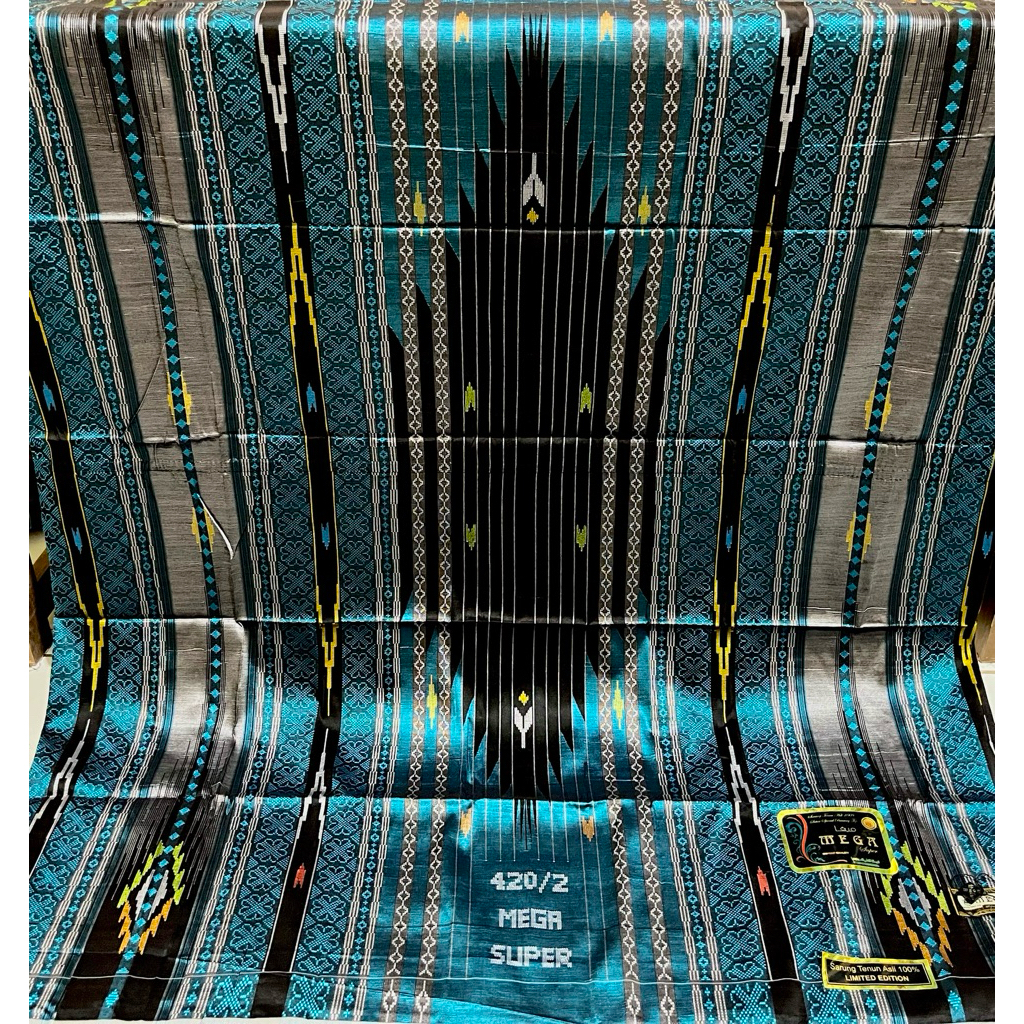 SARUNG MEGA HIDAYAT MEGA SUPER 420 420/2 FULL SUTRA MEWAH