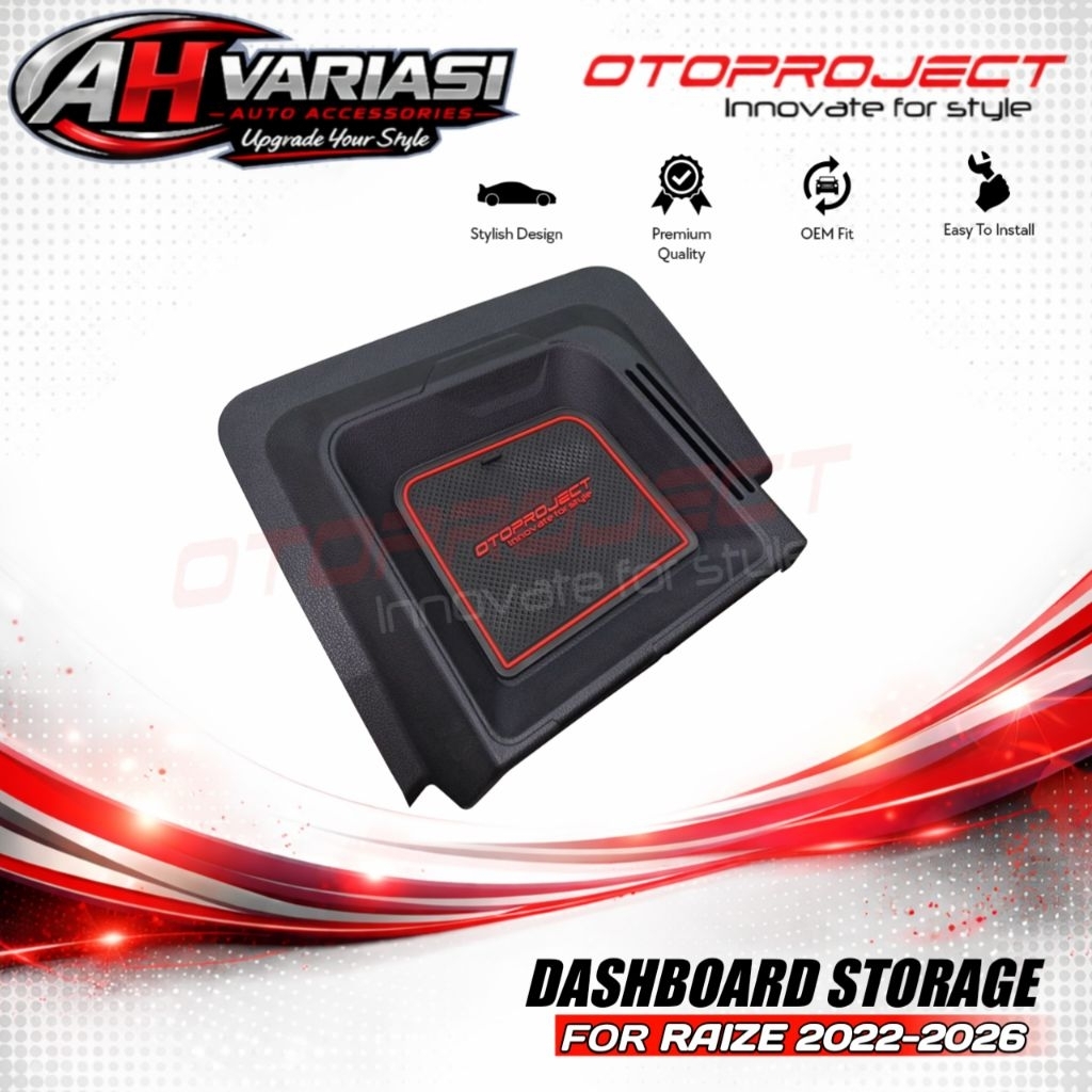 Raize Rocky - Dashboard Storage Box Multifungsi Raize Rocky Otoproject