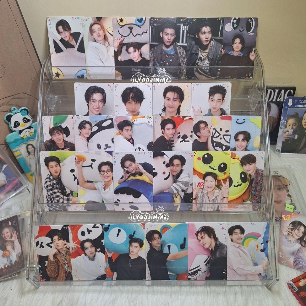 CC HFB BOYS NAIIN 2025 MASCOT GMMTV OFFICIAL MERCHANDISE COLLECTIBLE CARD PC COUPLE PONDPHUWIN NEW F