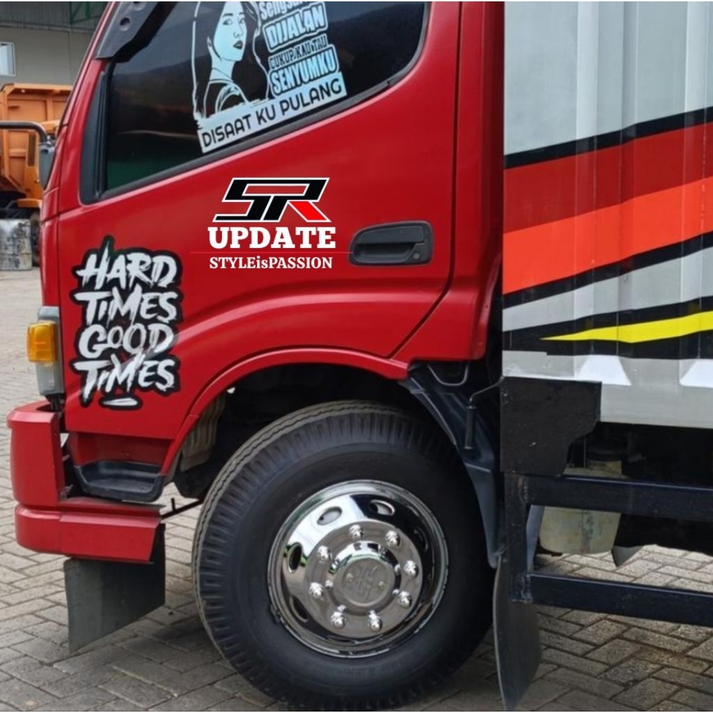Truk Wheeldop Canter Pariwisata Style Isi 4 Lengkap Brecket Ring Roda 16