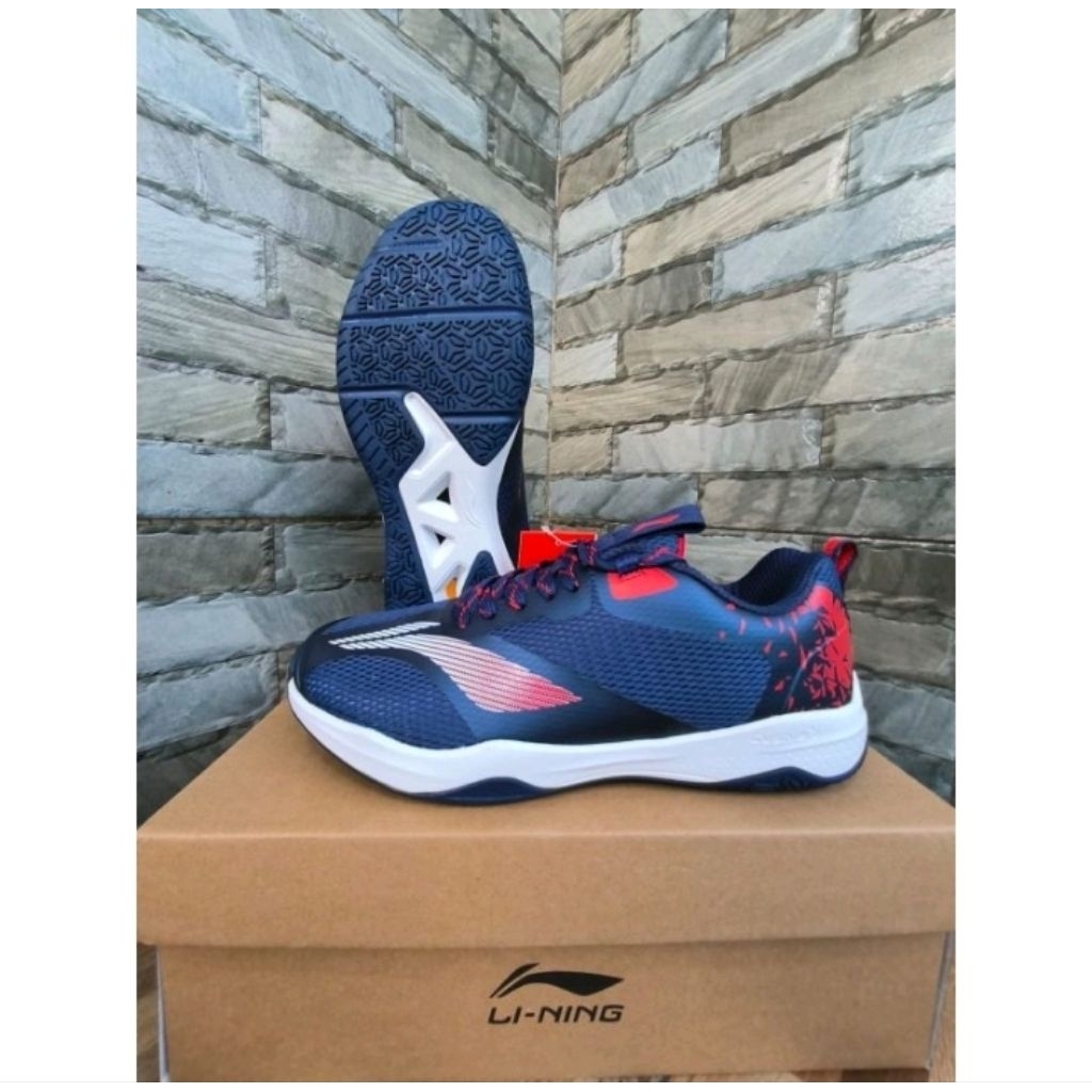 Sepatu Badminton Lining HHYPERSONIC IV FREE KAOS KAKI + GRIP Original Sepatu Badminton  Pria Wanita 