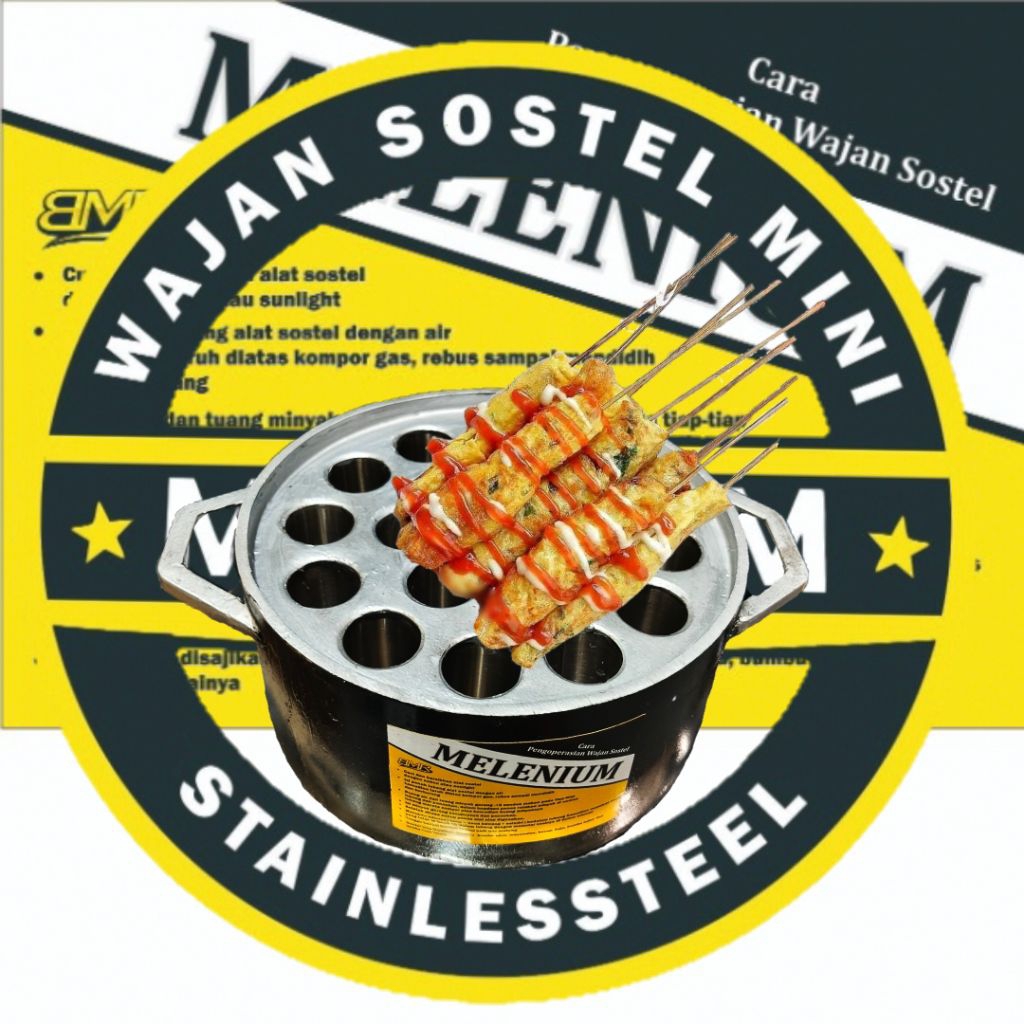 WAJAN SOSTEL MINI MELENIUM 19 LUBANG