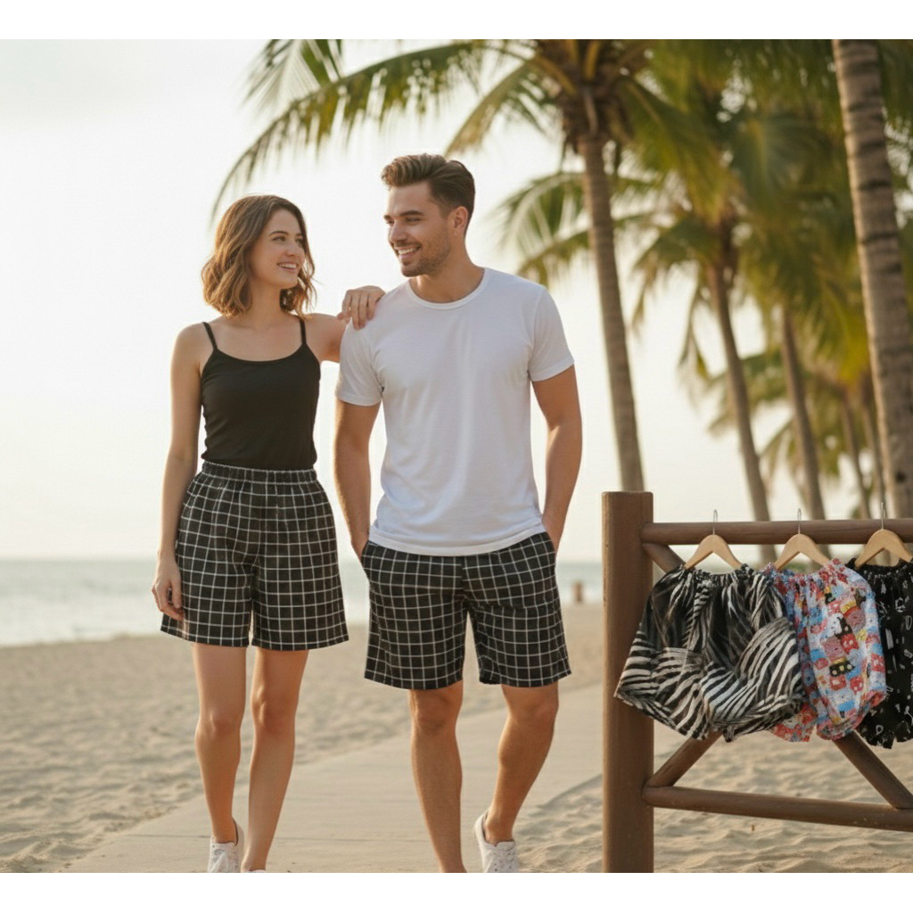 Ecer Harga Grosir | Boxer Motif Best Seller | Boxer Unisex | Boxer Distro | Boxer Pantai | Grosir Ce