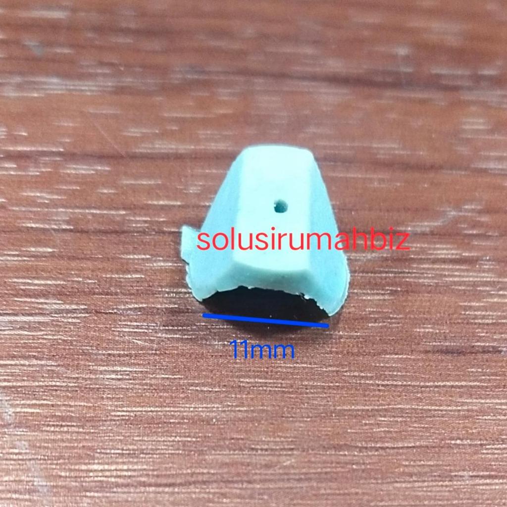 KLEM PLASTIK GELOMBANG KECIL +-100BJ PVC untuk atap tambahan paku gelombang kecil maspion