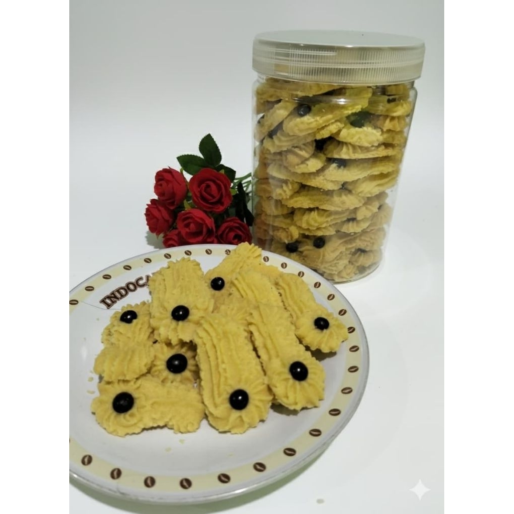 Kue Semprit Sepatu/Semprit mawar/Semprit Coklat