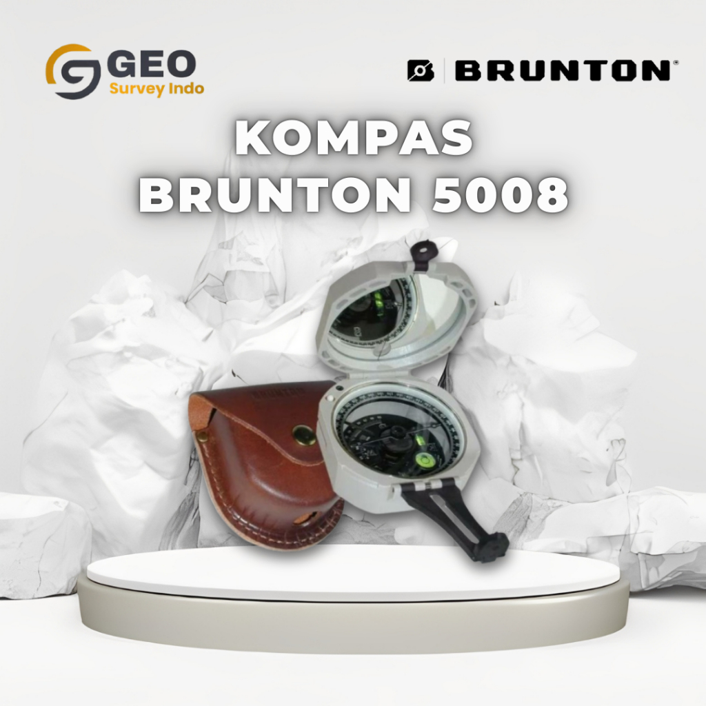 Kompas Geologi Brunton 5008 Original – Second / Bekas, Akurat untuk Survey Geologi
