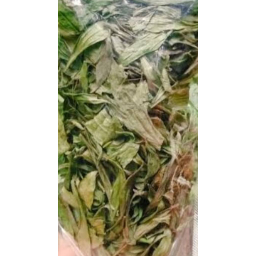 daun prasman kering / daun genjik paket 100 grm