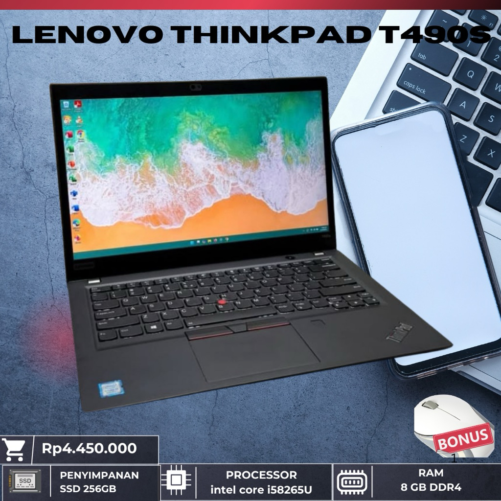 lenovo thinkpad t490s slim
