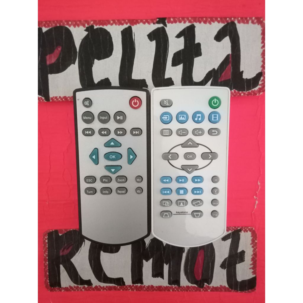 REMOT PROJECTOR UC30 ORIGINAL TERLENGKAP