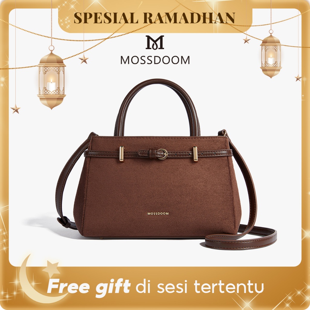 MOSSDOOM Tas Wanita Aurea Bag Kemewahan Yang Elegan Hand Bag Mudah Digunakan Untuk Segala Acara