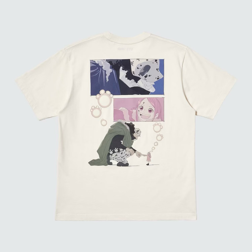 T-Shirt Uniqlo UT x One Piece Kuma Lengan Pendek Original