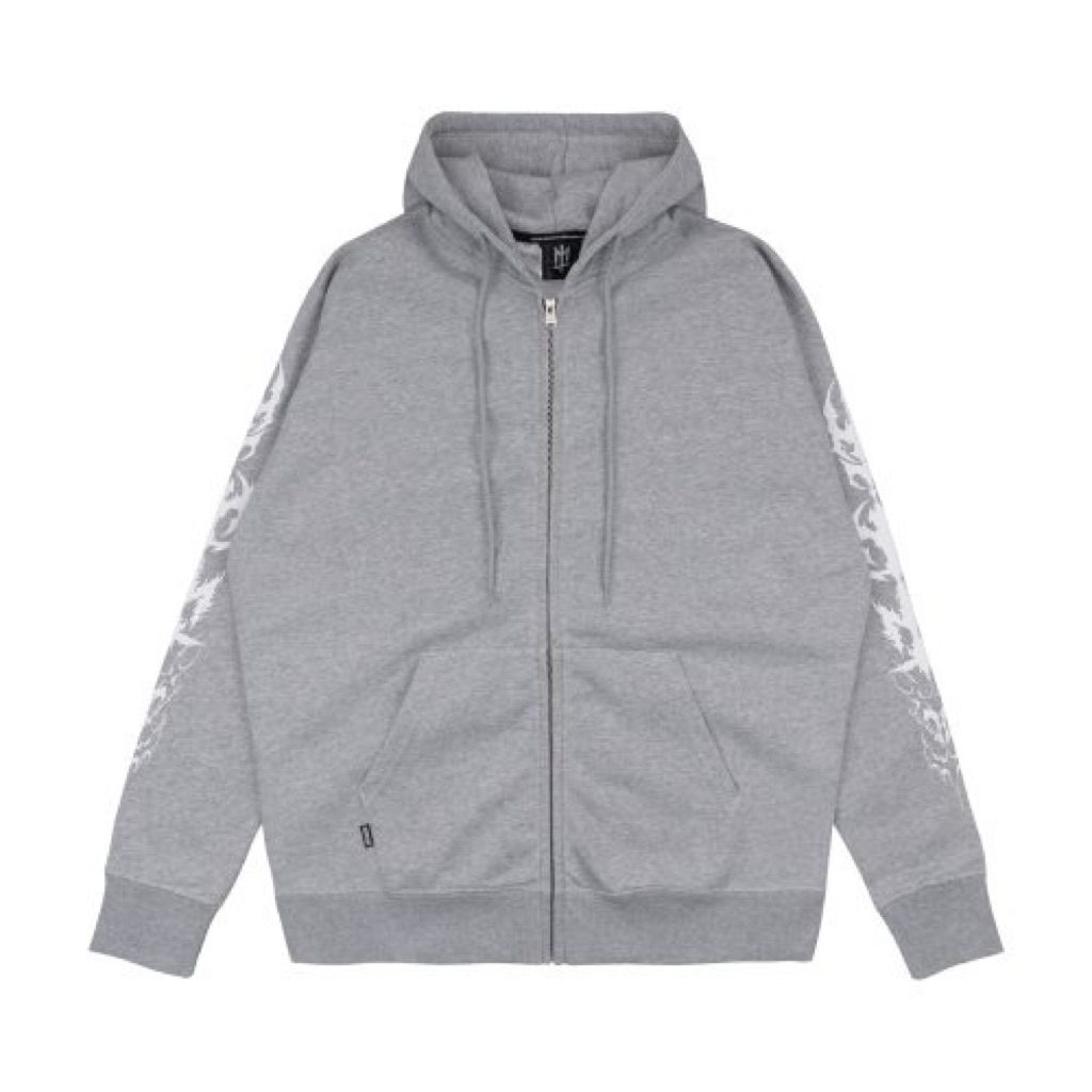 maternal disaster "SKRAWLE" Hoodie zip