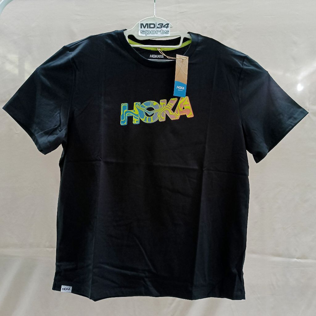 Hoka Topo Logo Gpx Ss Tee - Kaos Lari