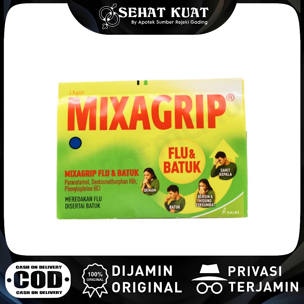 MIXAGRIP FLU & BATUK - Obat Flu & Batuk