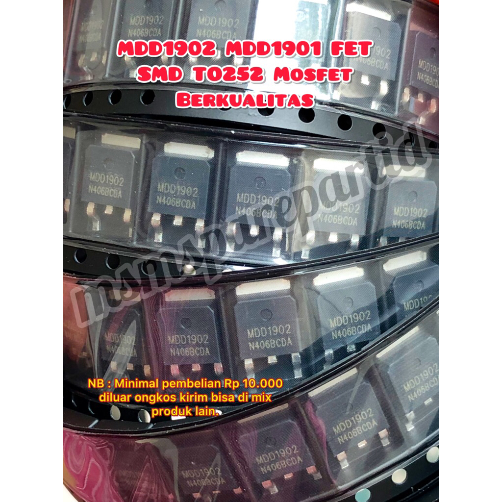 MDD1902 MDD1901 FET SMD TO252 Mosfet Berkualitas