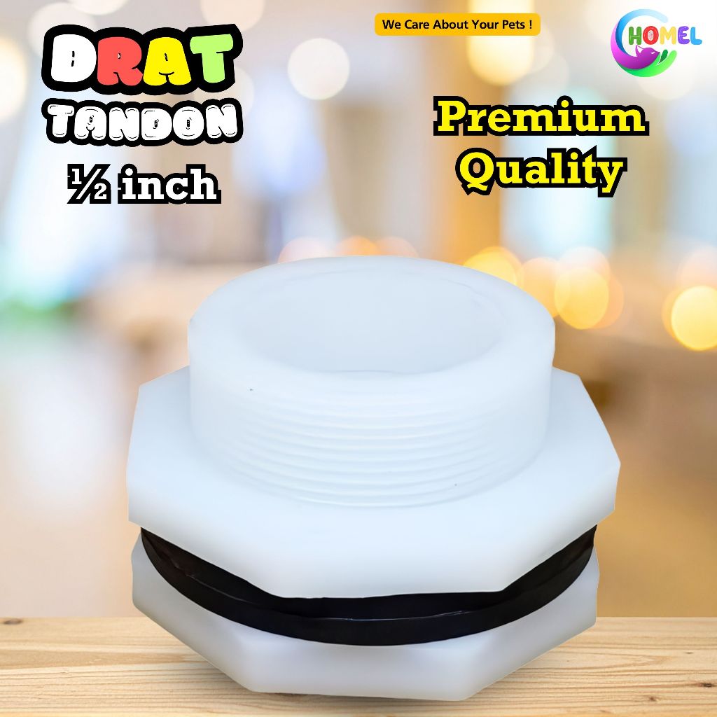 Drat Mur Tandon 1/2" Vault Vlok Verlop Ring Toren / Mur Tandon 1/2 Inch Anti Bocor CHOMEL