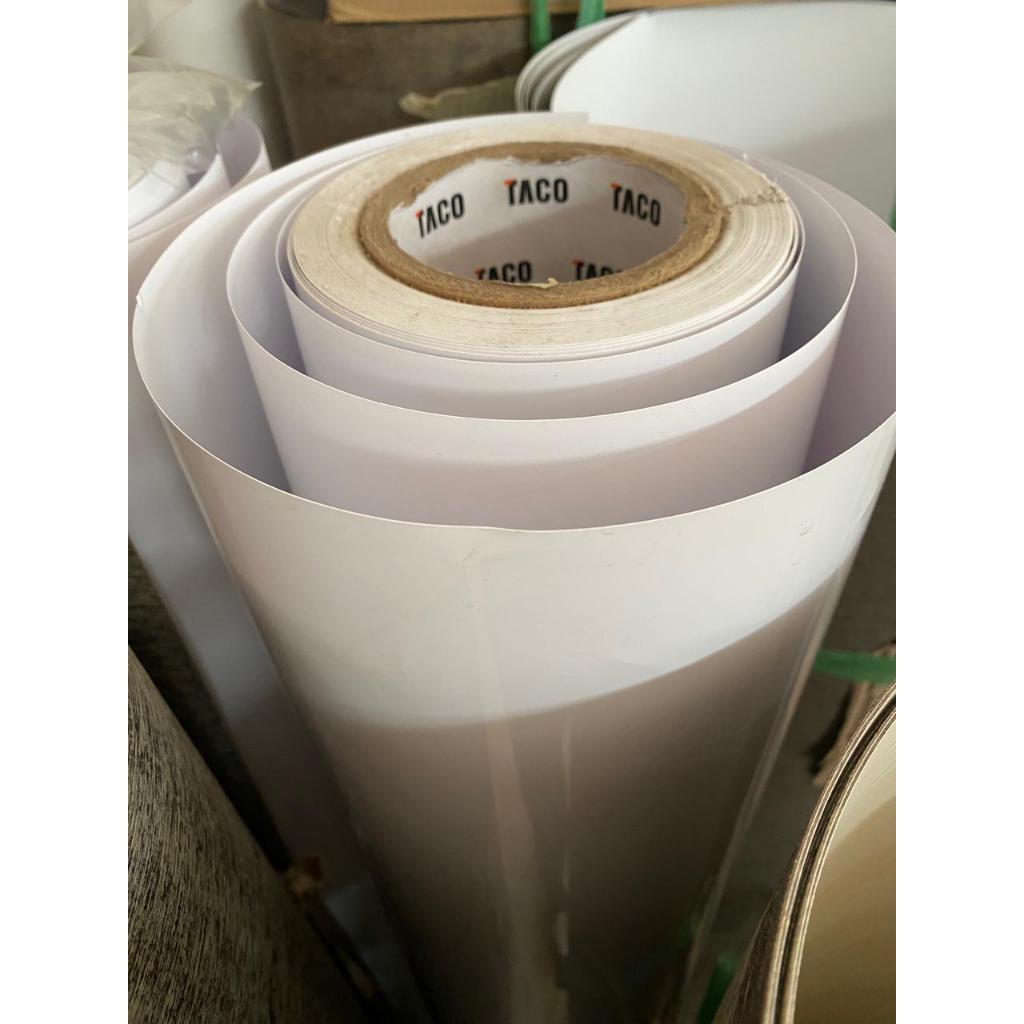 Taco Sheet Putih Glossy Untuk Pelapis Funiture, Lemari dan Sejenisnya Meteran