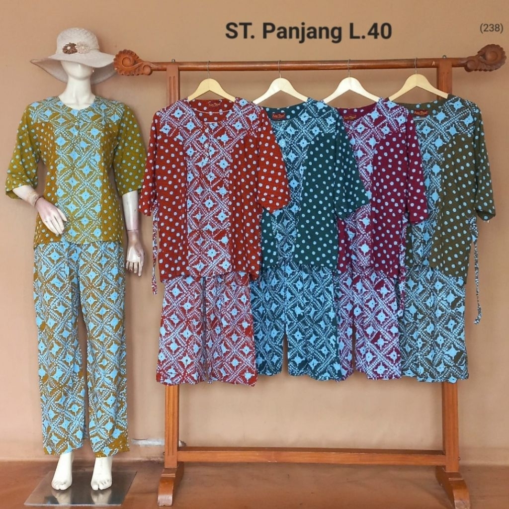 Setelan Panjang By Putri Diana Busui Bahan Rayon Halus