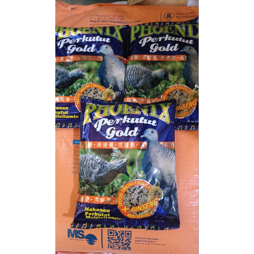 Phoenix perkutut pakan burung