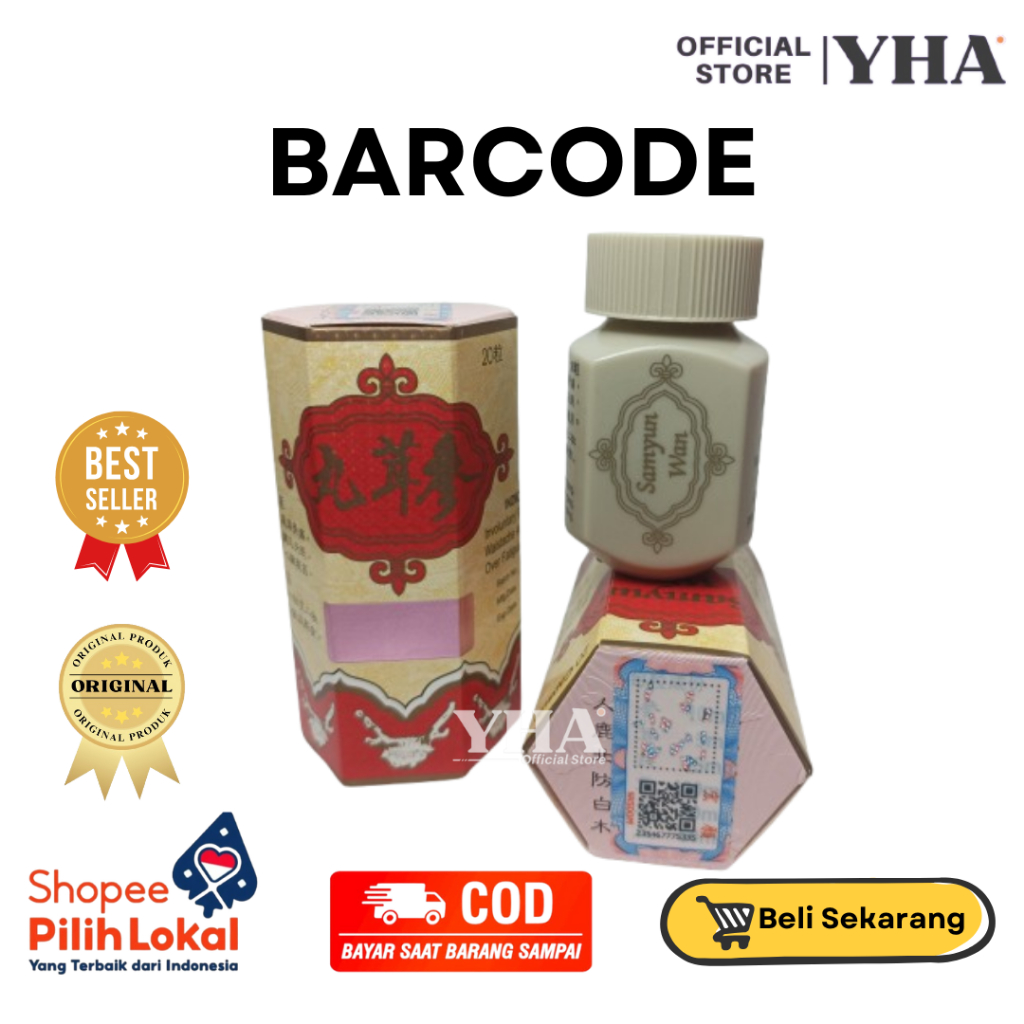 SAMYUN WAN/ SAMYUNWAN BPOM/ WISDOM BARCODE ORIGINAL OBAT GEMUK